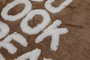 Mijölnir Juego de alfombras de baño acrílicas Beige y blanco